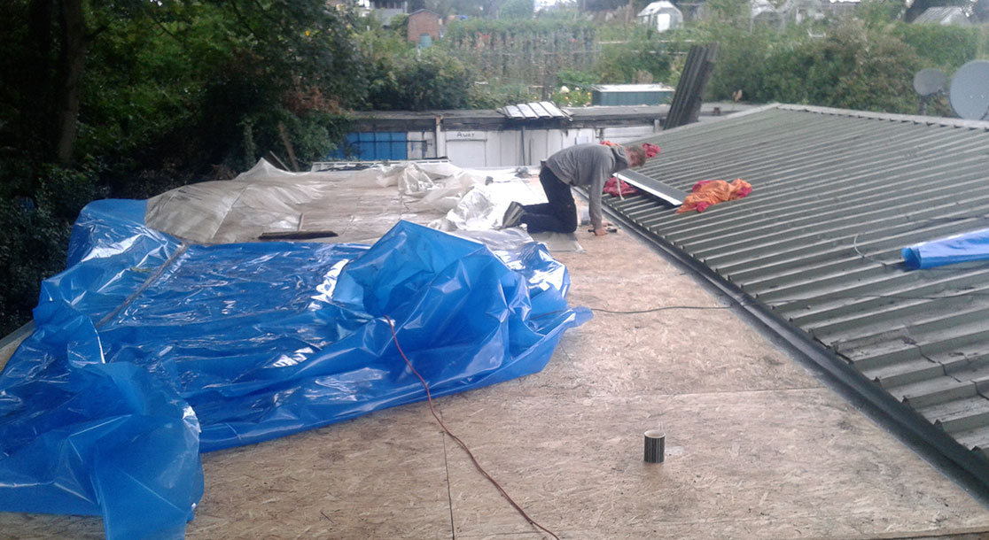 GRP Flat Roof Replacement